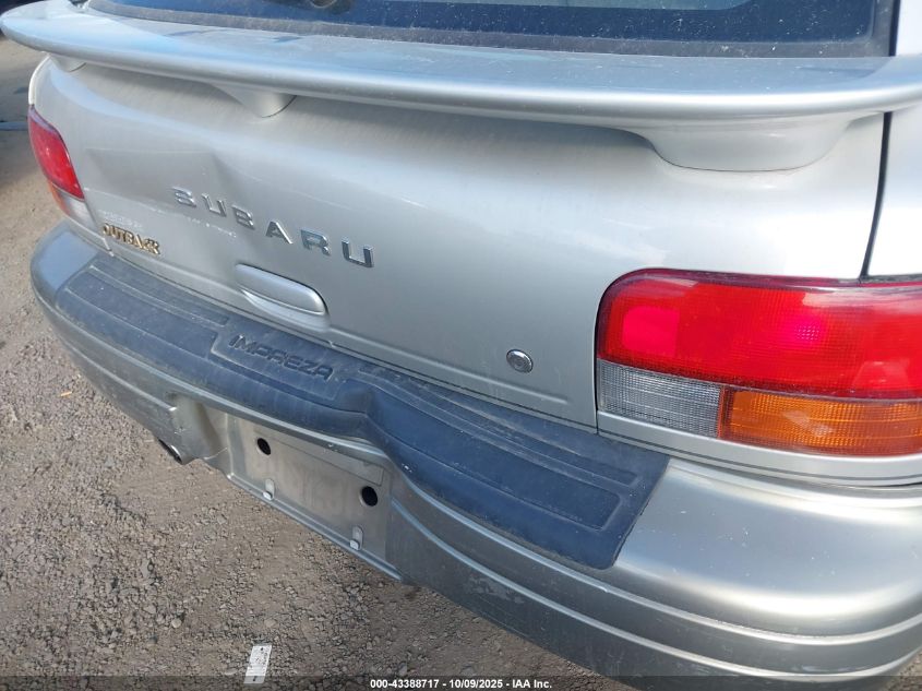 2000 Subaru Outback VIN: JF1GF4851YG810119 Lot: 43388717