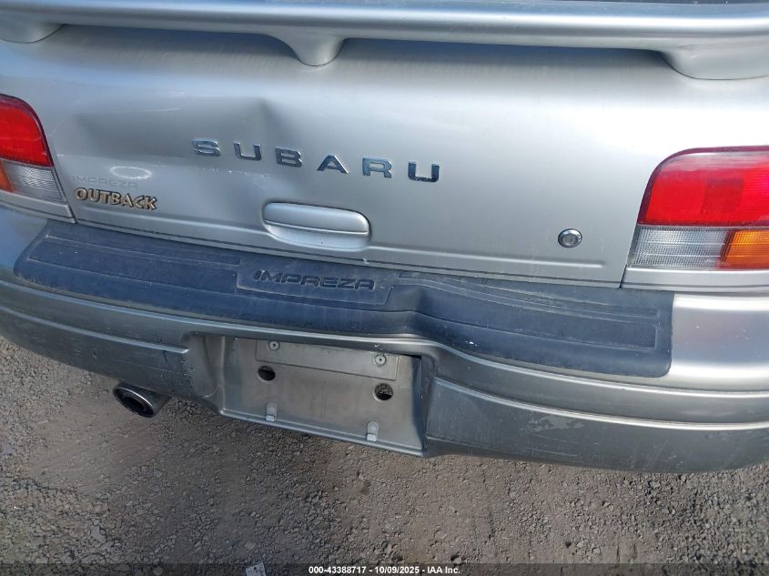 2000 Subaru Outback VIN: JF1GF4851YG810119 Lot: 43388717