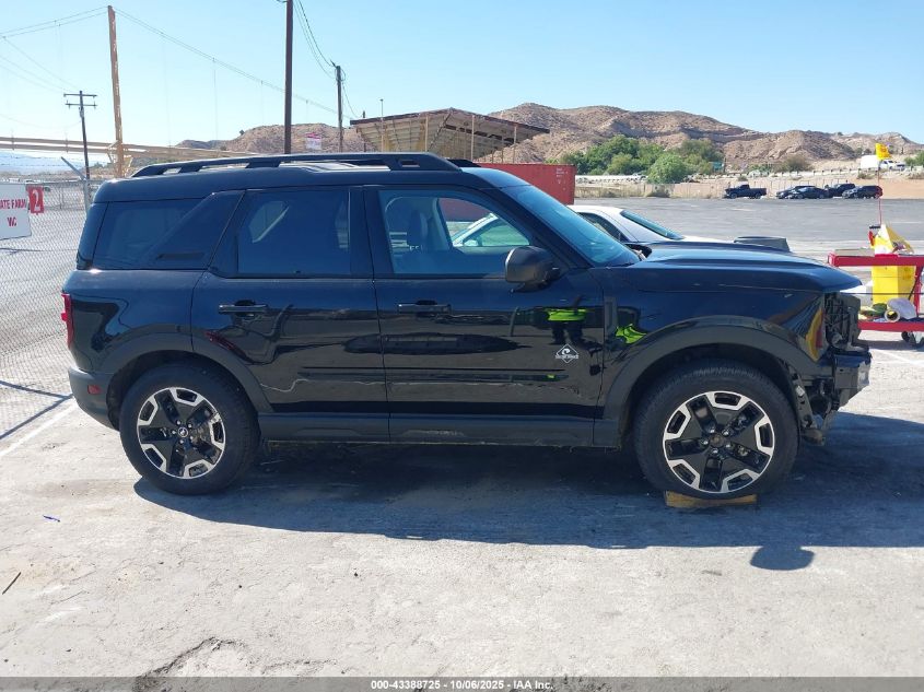 2022 Ford Bronco Sport Outer Banks VIN: 3FMCR9C66NRD23902 Lot: 43388725