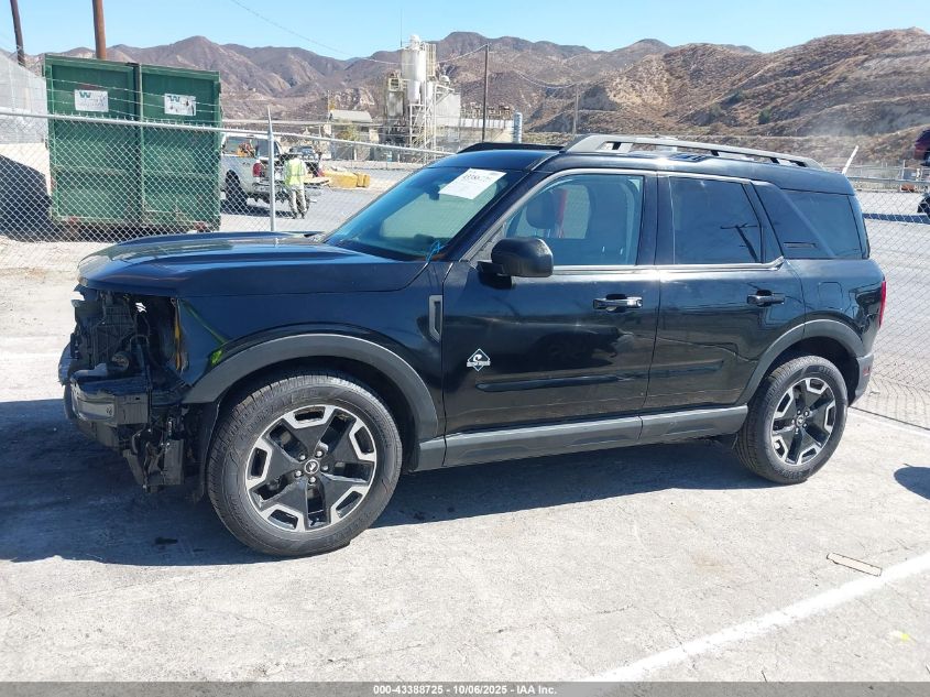 2022 Ford Bronco Sport Outer Banks VIN: 3FMCR9C66NRD23902 Lot: 43388725