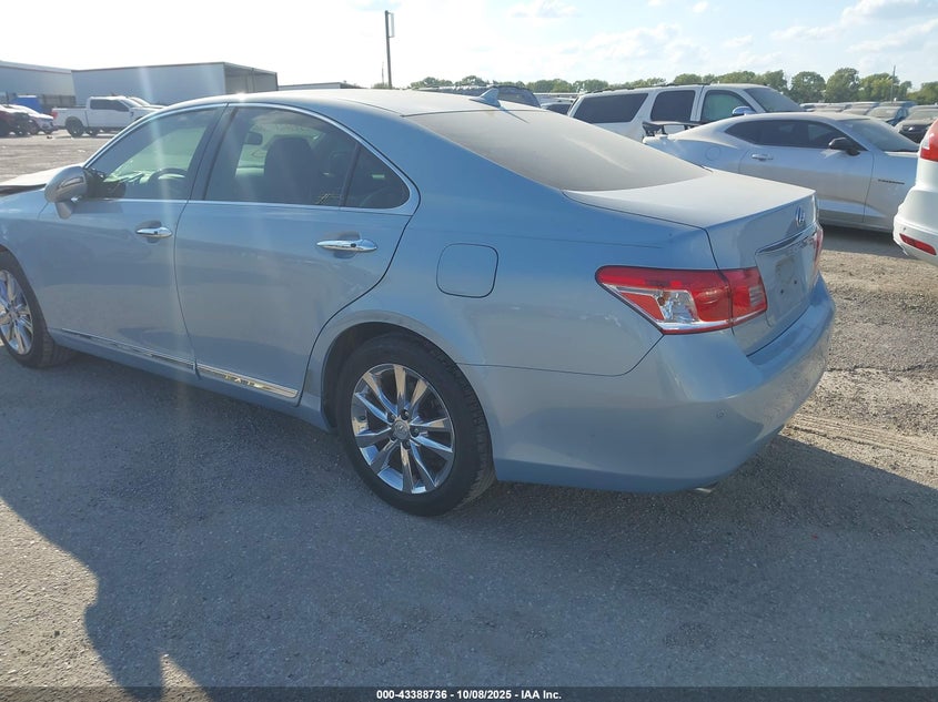 Vin: jthbk1eg9c2497765, lot: 43883485, lexus es 350 20123