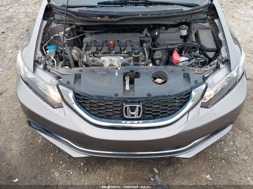 2015 Honda Civic Ex VIN: 19XFB2F81FE102694 Lot: 43388741