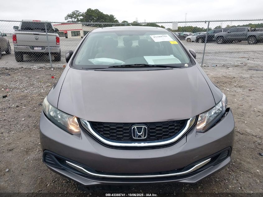 2015 Honda Civic Ex VIN: 19XFB2F81FE102694 Lot: 43388741