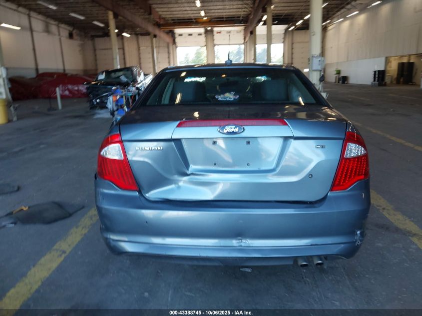2012 Ford Fusion Se VIN: 3FAHP0HA9CR110180 Lot: 43388745