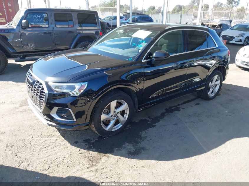 2020 Audi Q3 Premium Plus 45 Tfsi Quattro Tiptronic black suv gasoline WA1BECF37L1076286 photo #3