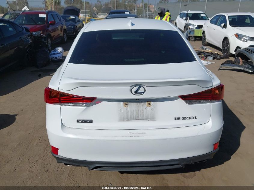 2017 Lexus Is 200T VIN: JTHBA1D29H5050853 Lot: 43388779