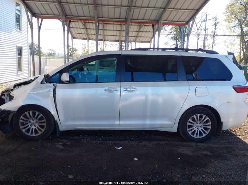 2015 Toyota Sienna Xle Premium 8 Passenger VIN: 5TDYK3DC7FS558405 Lot: 43388791