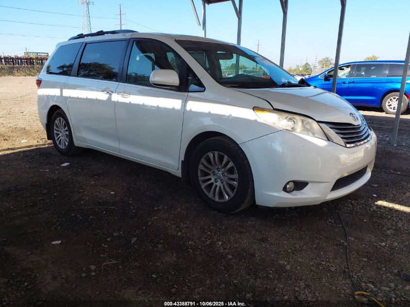 2015 Toyota Sienna Xle Premium 8 Passenger VIN: 5TDYK3DC7FS558405 Lot: 43388791