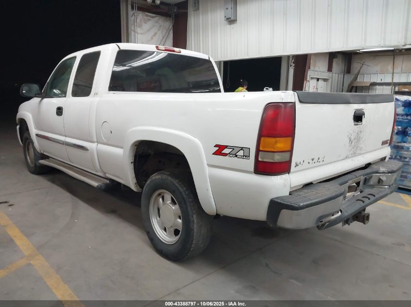 2003 GMC Sierra 1500 Sle VIN: 1GTEK19T83Z187071 Lot: 43388797
