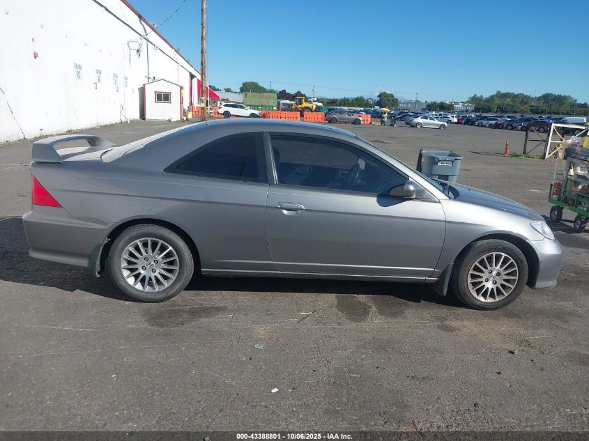 2005 Honda Civic Ex VIN: 1HGEM21925L077690 Lot: 43388801