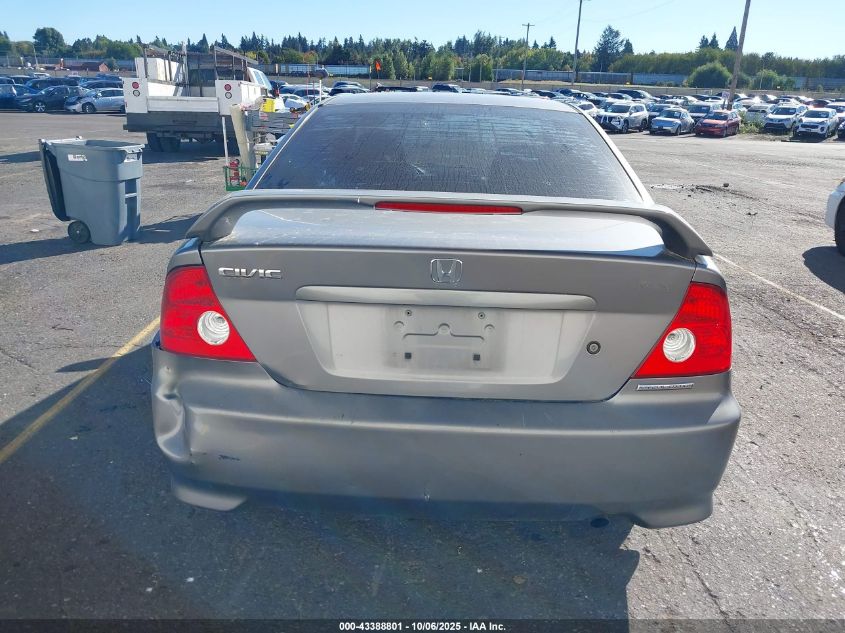 2005 Honda Civic Ex VIN: 1HGEM21925L077690 Lot: 43388801