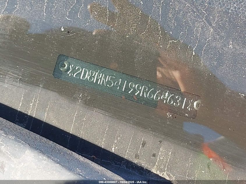 2009 Dodge Grand Caravan Sxt VIN: 2D8HN54199R664631 Lot: 43388807