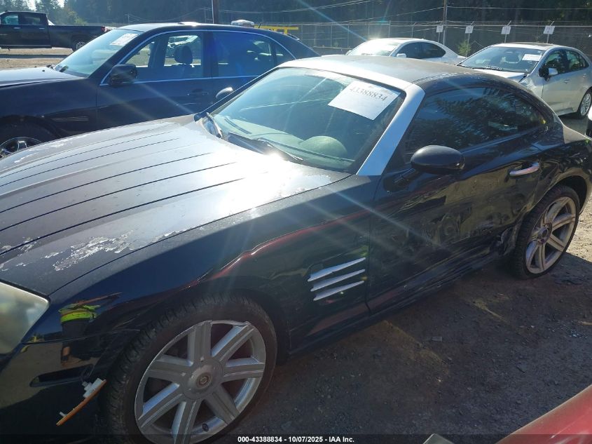 2006 Chrysler Crossfire Limited VIN: 1C3AN69L66X069513 Lot: 43388834