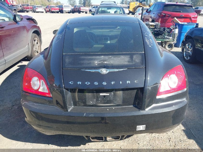 2006 Chrysler Crossfire Limited VIN: 1C3AN69L66X069513 Lot: 43388834