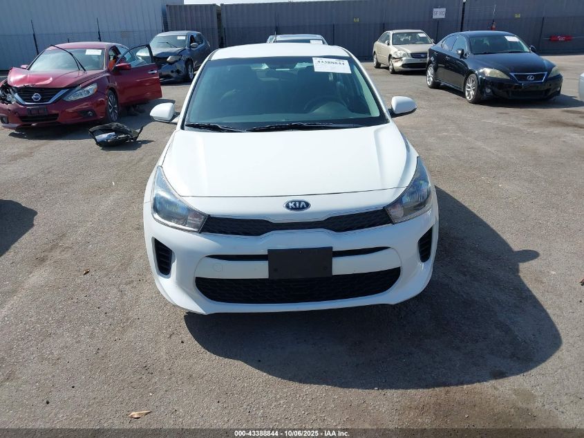 2020 Kia Rio Lx VIN: 3KPA24ADXLE260182 Lot: 43388844