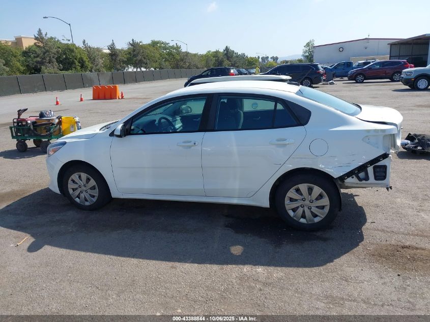 2020 Kia Rio Lx VIN: 3KPA24ADXLE260182 Lot: 43388844