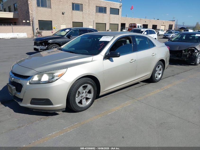 2015 Chevrolet Malibu Ls VIN: 1G11B5SL9FF350504 Lot: 43388852