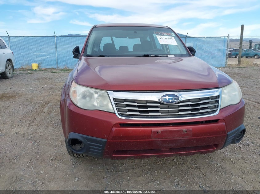2009 Subaru Forester 2.5X VIN: JF2SH61619H724867 Lot: 43388887