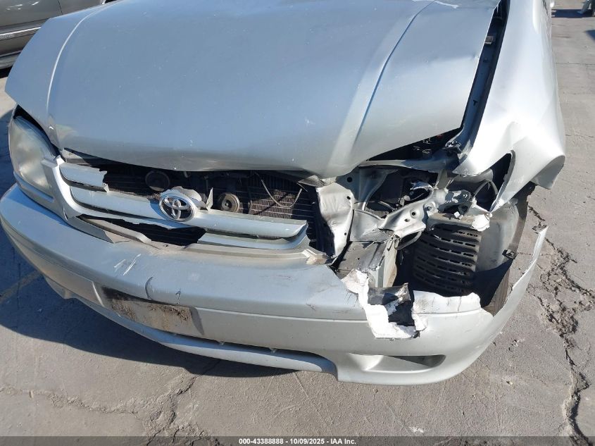 2002 Toyota Sienna Le VIN: 4T3ZF13C12U450451 Lot: 43388888