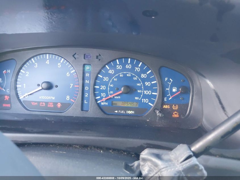 2002 Toyota Sienna Le VIN: 4T3ZF13C12U450451 Lot: 43388888