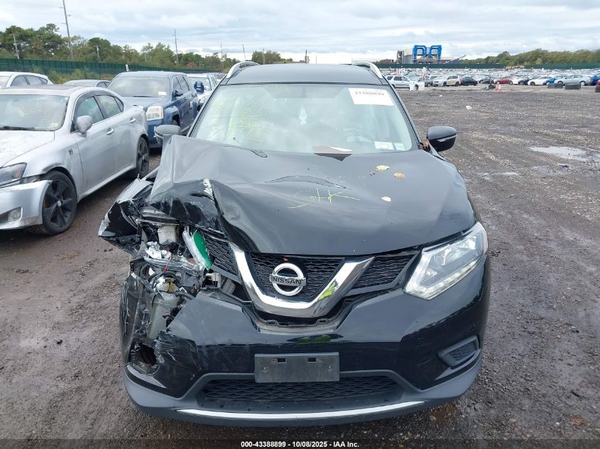 2015 Nissan Rogue Sv VIN: KNMAT2MV0FP543605 Lot: 43388899