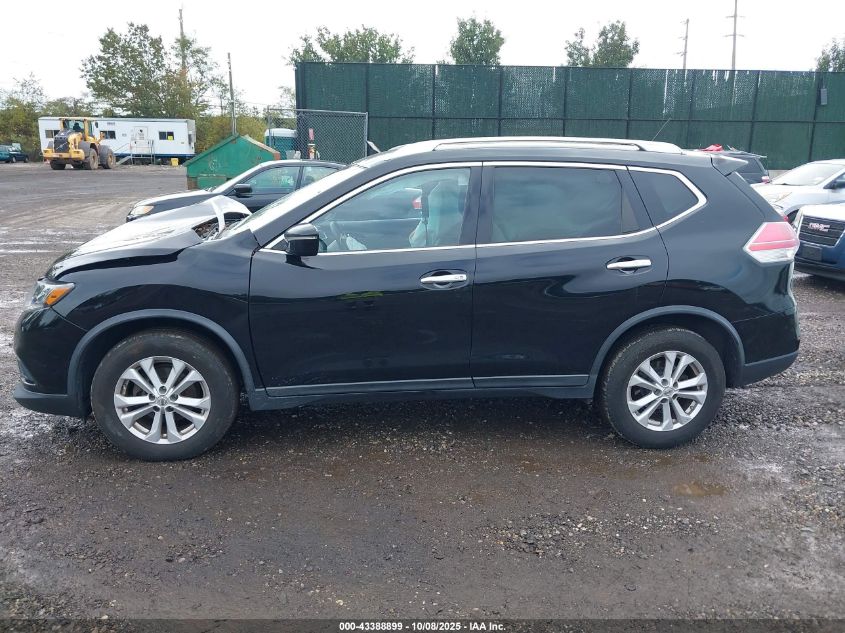 2015 Nissan Rogue Sv VIN: KNMAT2MV0FP543605 Lot: 43388899