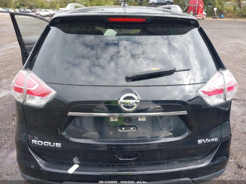 2015 Nissan Rogue Sv VIN: KNMAT2MV0FP543605 Lot: 43388899