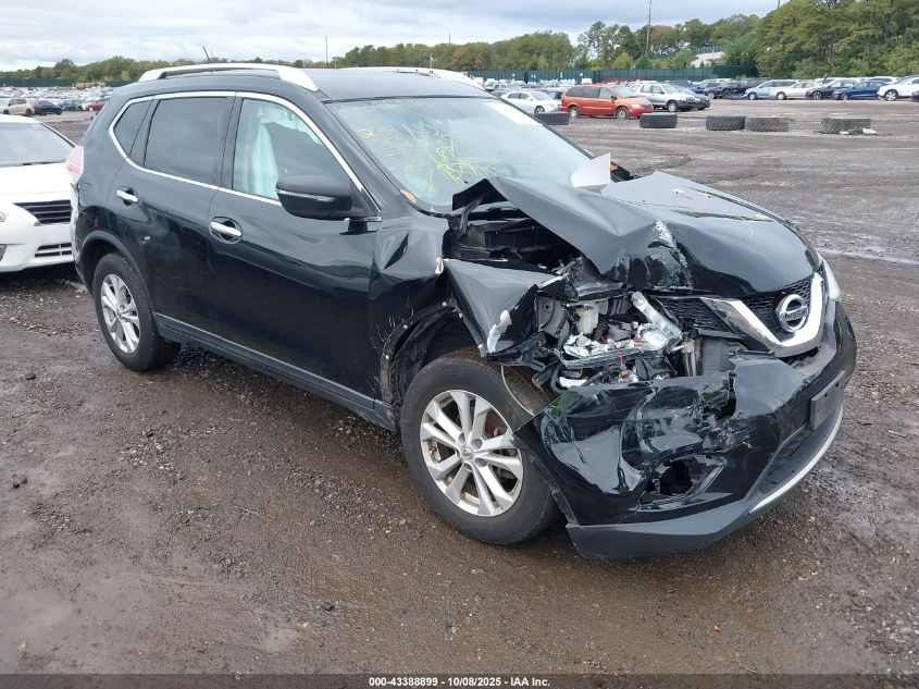 2015 Nissan Rogue Sv VIN: KNMAT2MV0FP543605 Lot: 43388899