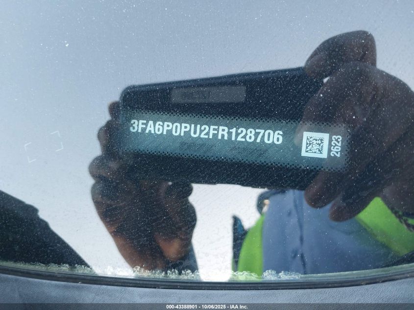 2015 Ford Fusion Energi Se Luxury VIN: 3FA6P0PU2FR128706 Lot: 43388901