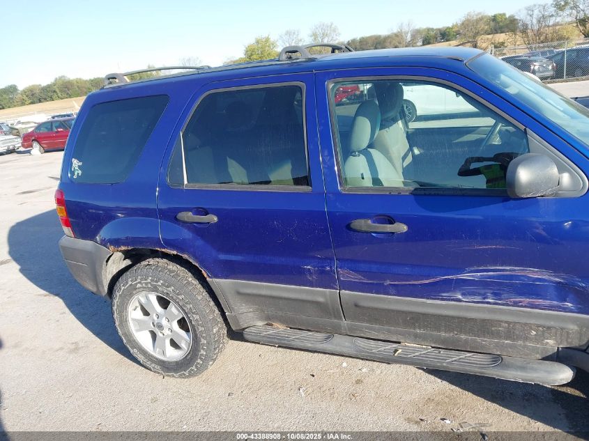 2006 Ford Escape Xlt VIN: 1FMCU03Z66KB19787 Lot: 43388908