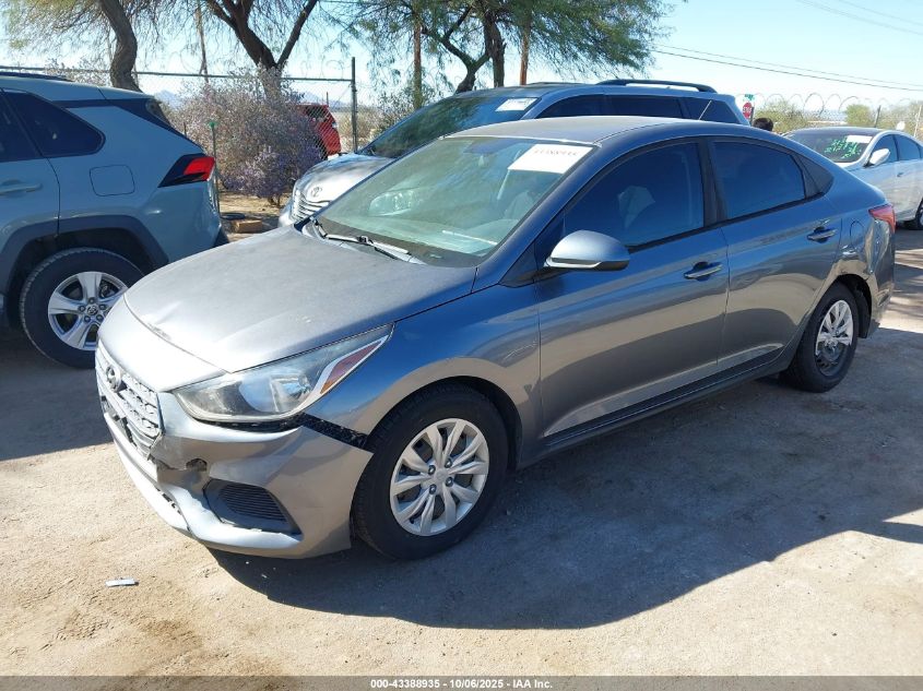 2019 Hyundai Accent Se VIN: 3KPC24A35KE062267 Lot: 43388935