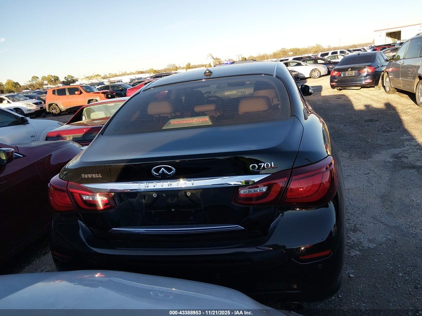 2016 Infiniti Q70L 3.7 VIN: JN1BY1PP2GM630716 Lot: 43388953