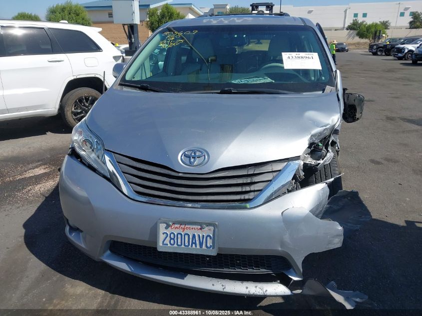2013 Toyota Sienna Xle V6 8 Passenger VIN: 5TDYK3DC5DS373766 Lot: 43388961