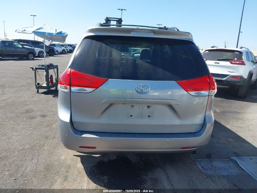 2013 Toyota Sienna Xle V6 8 Passenger VIN: 5TDYK3DC5DS373766 Lot: 43388961