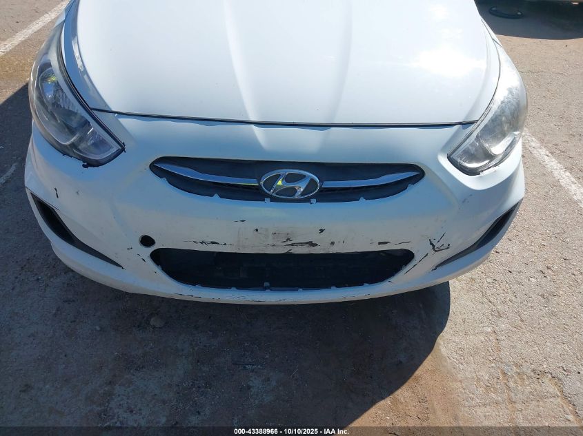 2017 Hyundai Accent Value Edition VIN: KMHCT4AE8HU346139 Lot: 43388966