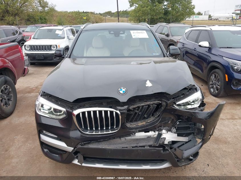 2019 BMW X3 Sdrive30I VIN: 5UXTR7C57KLE94508 Lot: 43388967