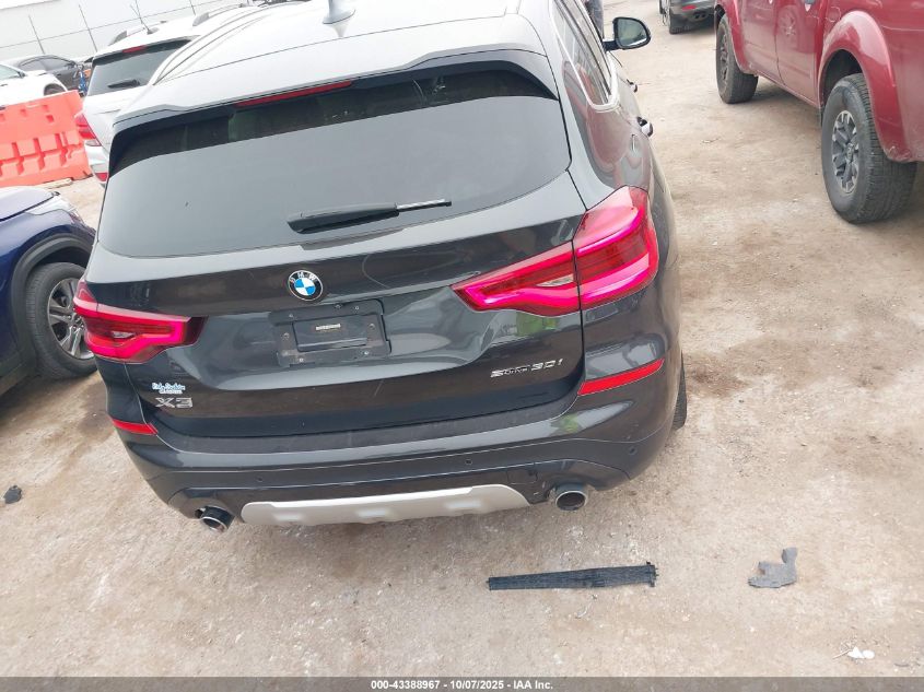 2019 BMW X3 Sdrive30I VIN: 5UXTR7C57KLE94508 Lot: 43388967