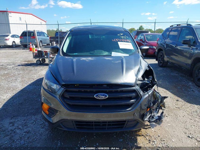 2018 Ford Escape S VIN: 1FMCU0F78JUA27913 Lot: 43388982