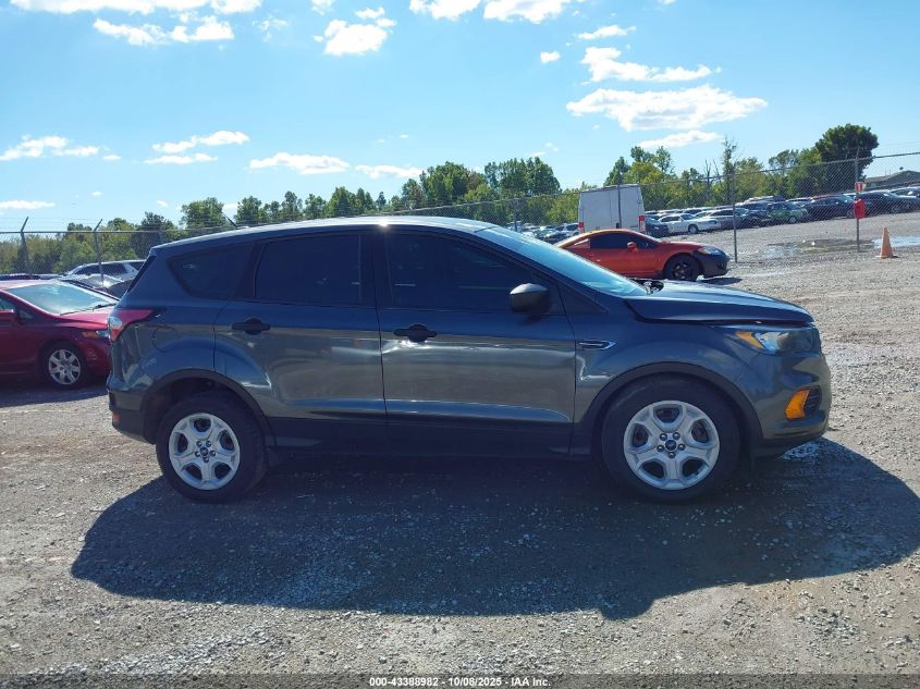 2018 Ford Escape S VIN: 1FMCU0F78JUA27913 Lot: 43388982