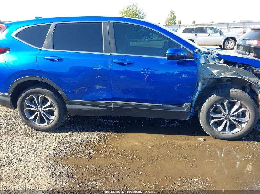 2021 Honda Cr-V Awd Ex-L VIN: 7FARW2H84ME035079 Lot: 43388985