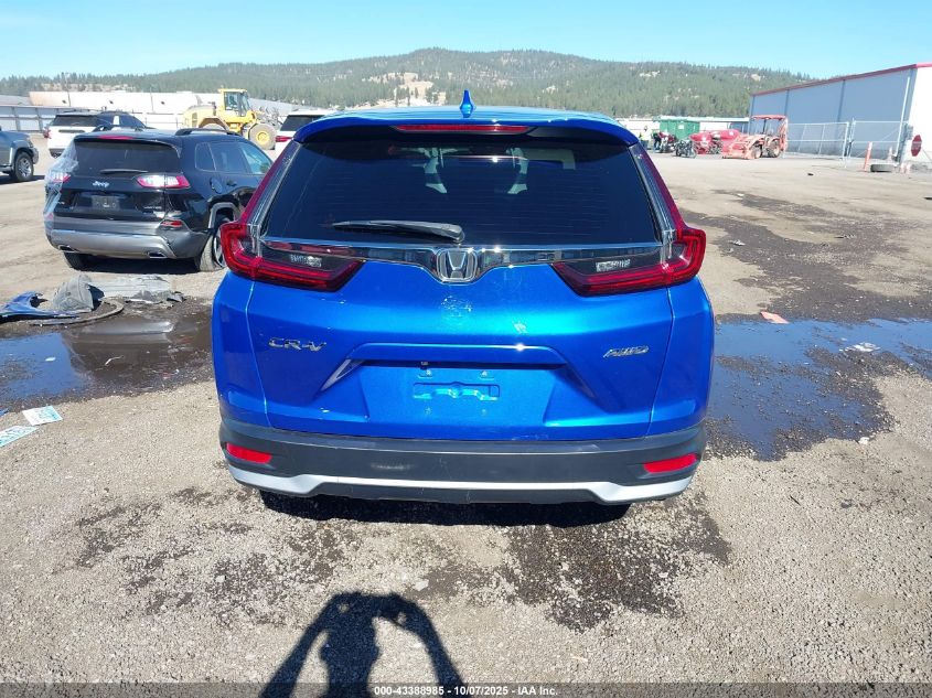 2021 Honda Cr-V Awd Ex-L VIN: 7FARW2H84ME035079 Lot: 43388985