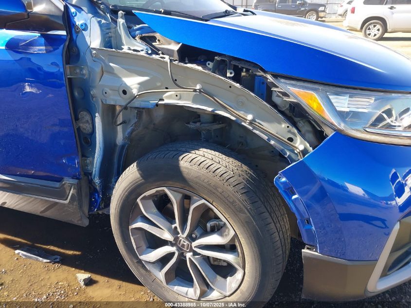 2021 Honda Cr-V Awd Ex-L VIN: 7FARW2H84ME035079 Lot: 43388985