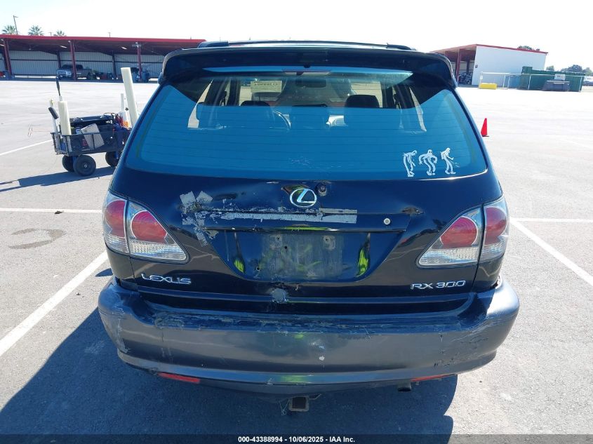 2003 Lexus Rx 300 VIN: JTJHF10U030299761 Lot: 43388994