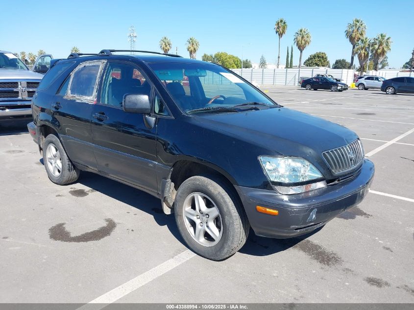 2003 Lexus Rx 300 VIN: JTJHF10U030299761 Lot: 43388994