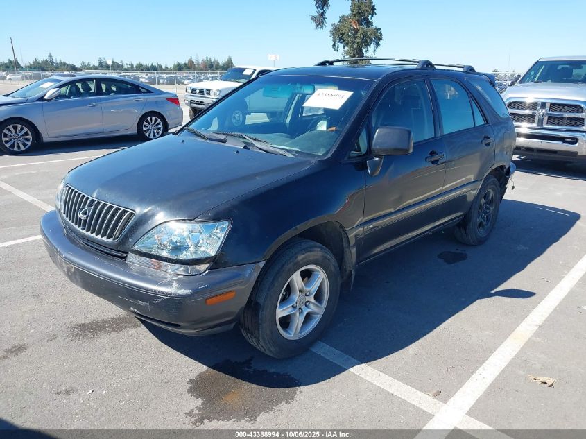 2003 Lexus Rx 300 VIN: JTJHF10U030299761 Lot: 43388994