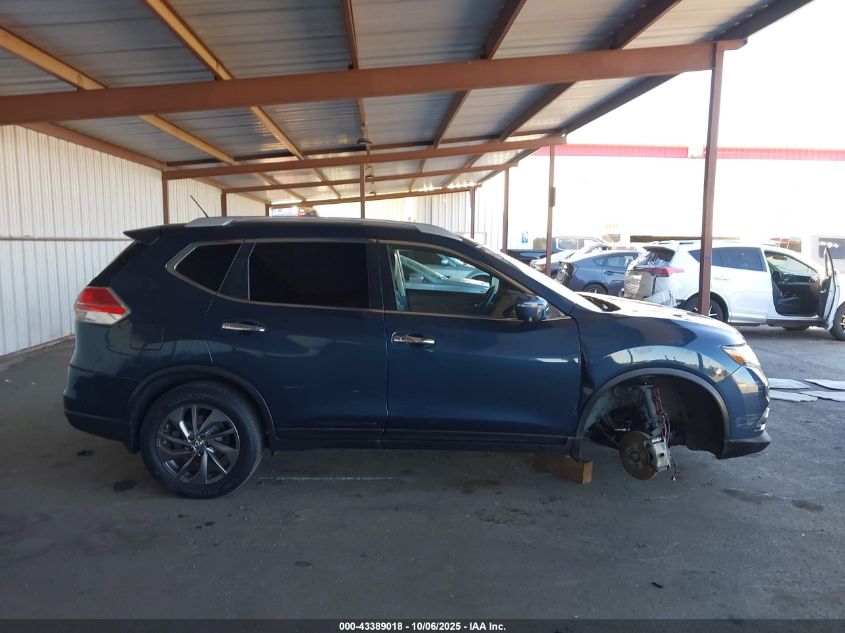 2016 Nissan Rogue Sl VIN: JN8AT2MT8GW003025 Lot: 43389018