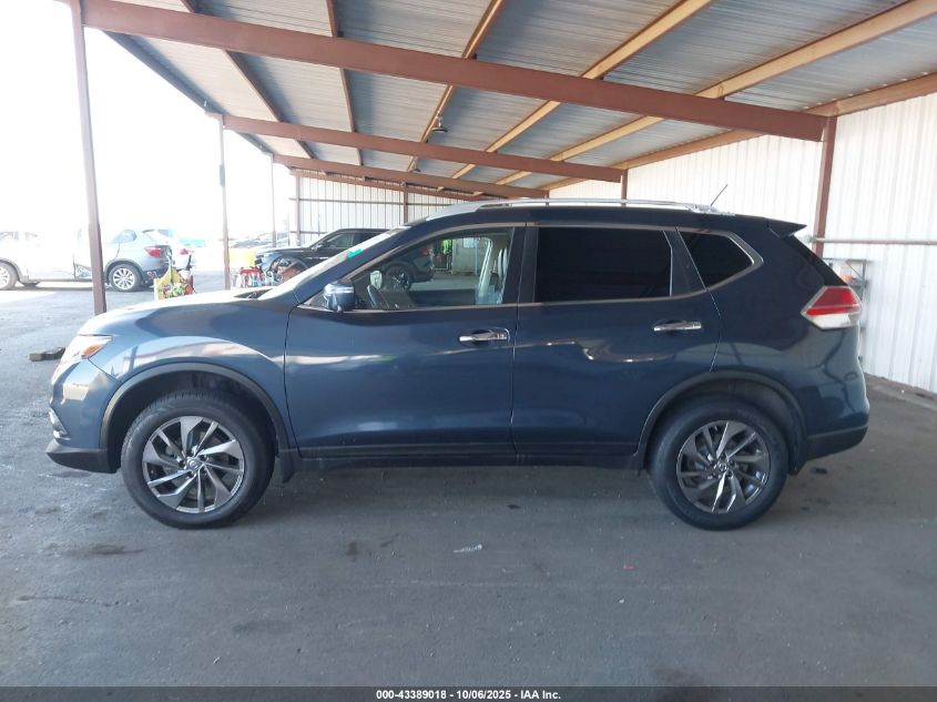 2016 Nissan Rogue Sl VIN: JN8AT2MT8GW003025 Lot: 43389018