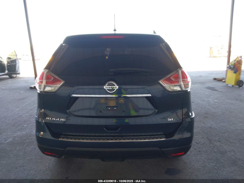 2016 Nissan Rogue Sl VIN: JN8AT2MT8GW003025 Lot: 43389018
