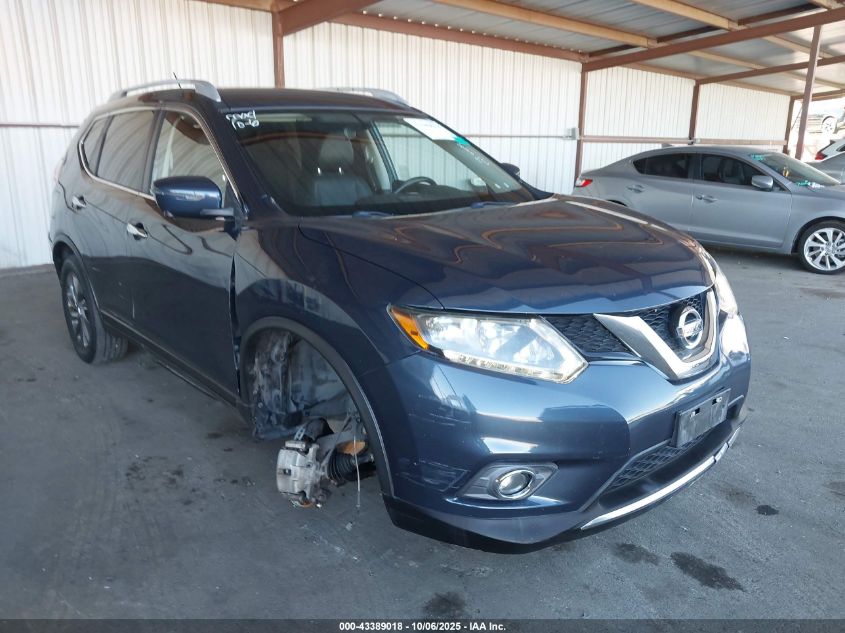 2016 Nissan Rogue Sl VIN: JN8AT2MT8GW003025 Lot: 43389018