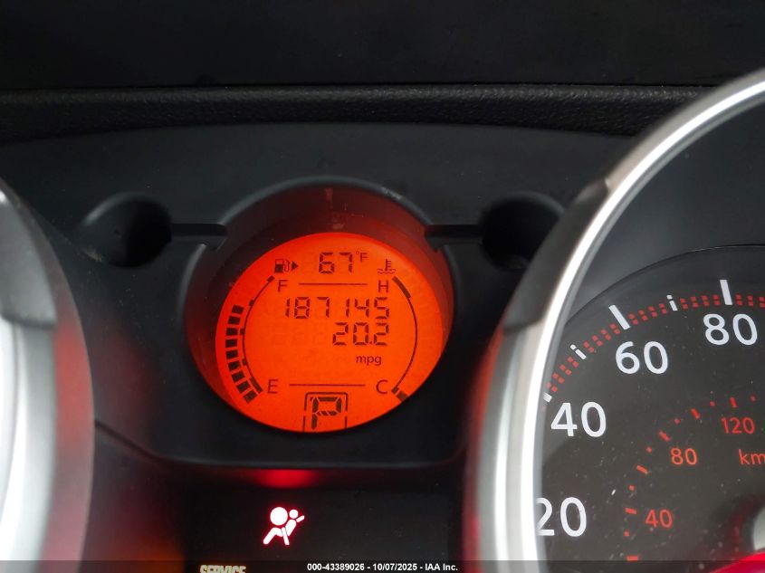 2008 Nissan Rogue Sl VIN: JN8AS58T98W003180 Lot: 43389026